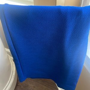Solid royal blue cassie pencil skirt size medium